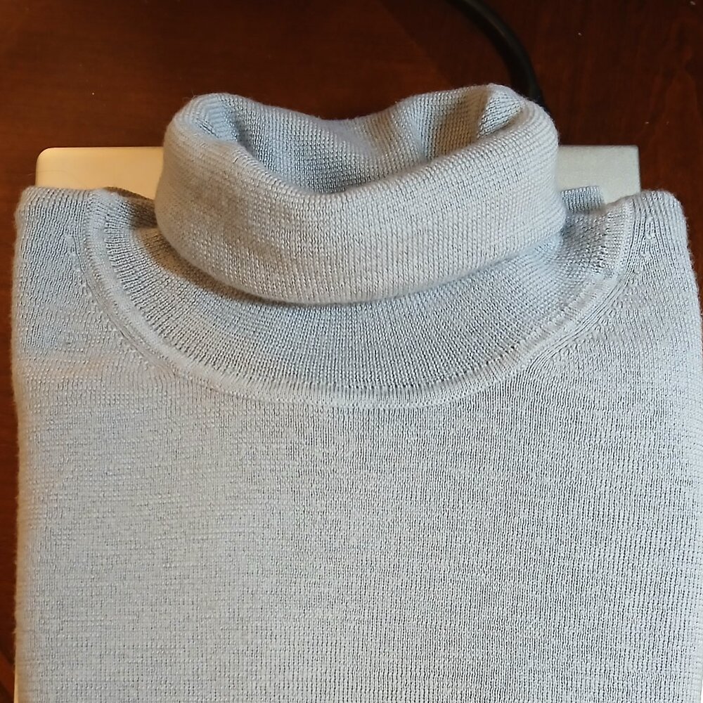 FILIPPA K Luxury Clothing Gray Wool Turtleneck S - Picture 5 of 9
